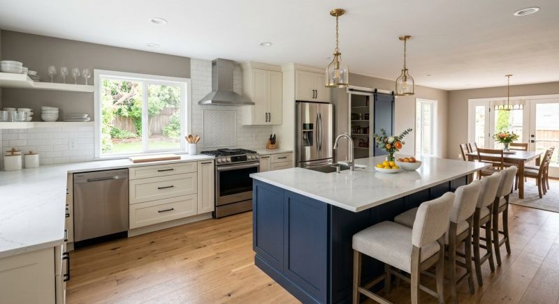Cherry Cabinet Remodeling in Alpharetta, GA
