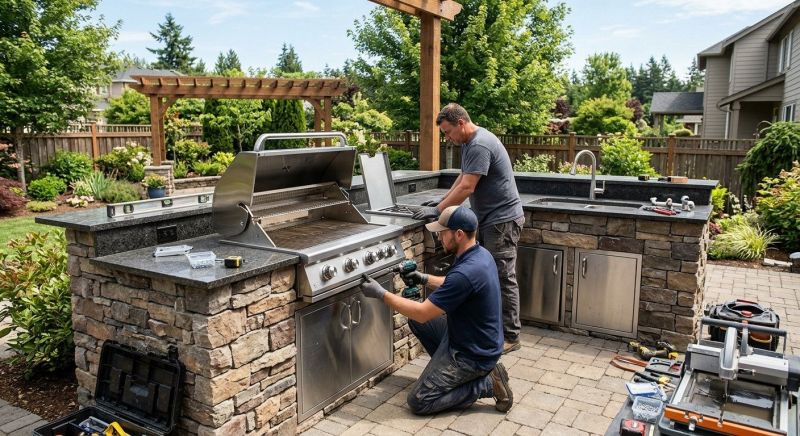 Outdoor Kitchen Renovation in North Charleston, SC